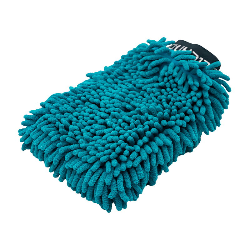 Coral Microfiber Wash Mitt