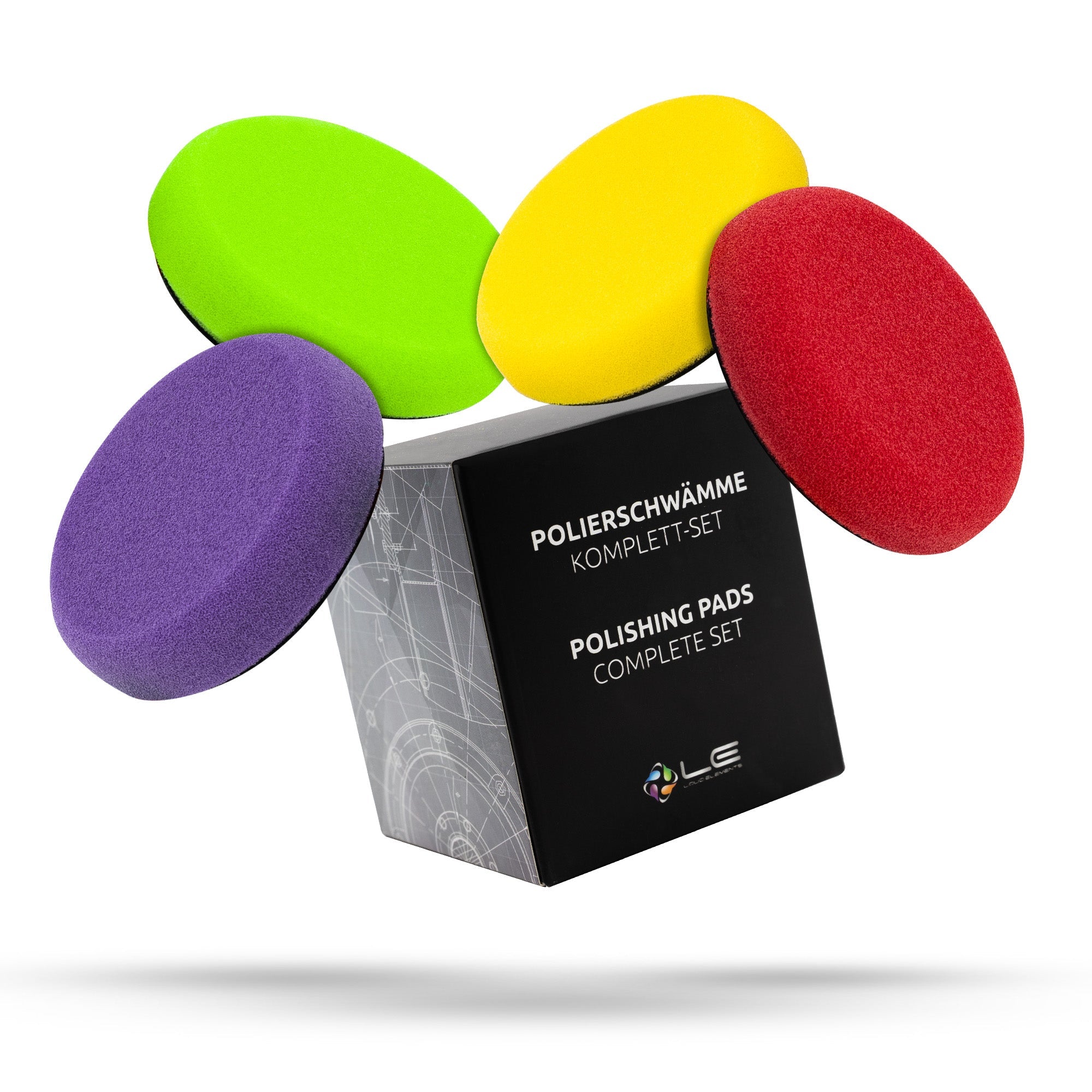 Polishing pad "Pad Man" V2 - Set