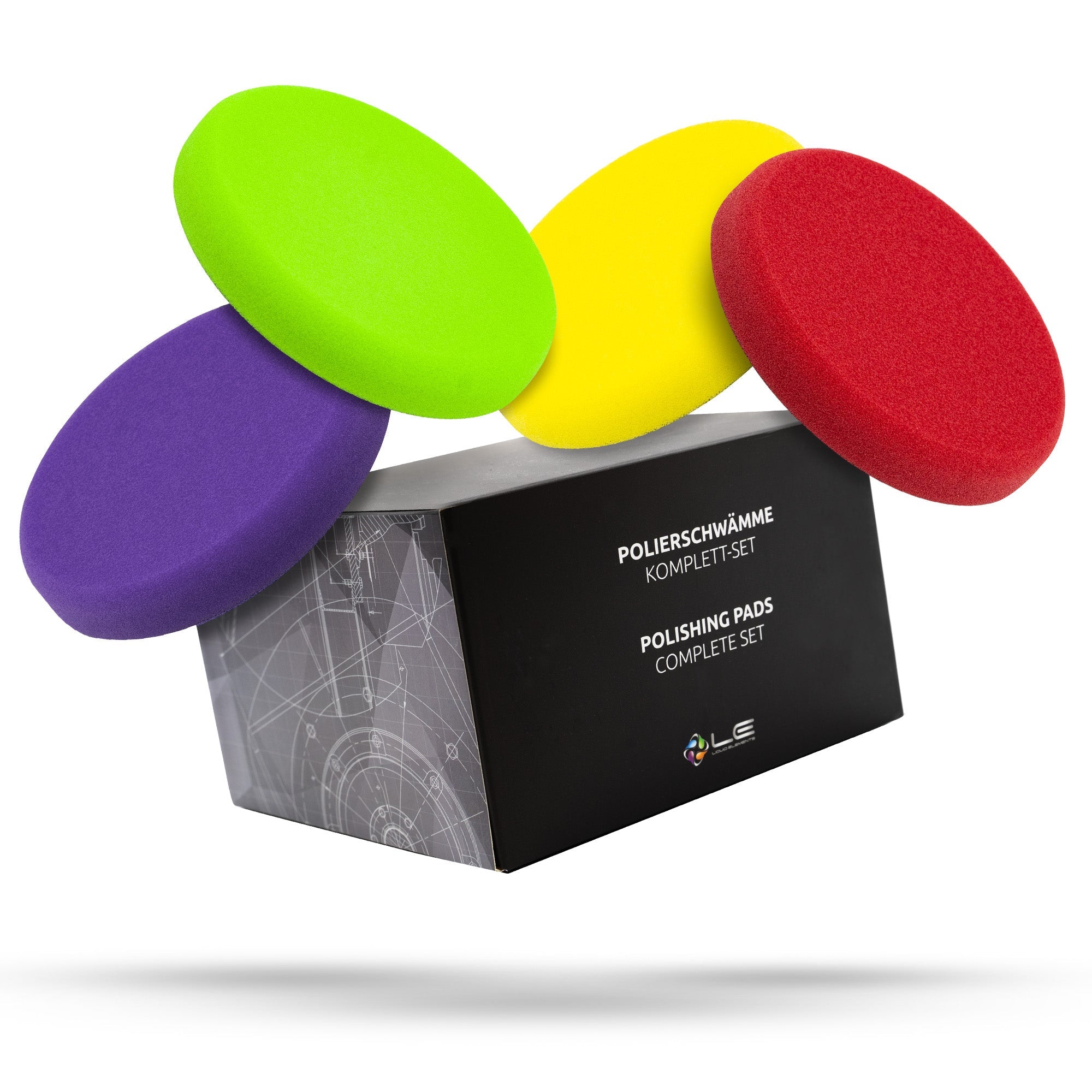 Polishing pad "Pad Man" V2 - Set