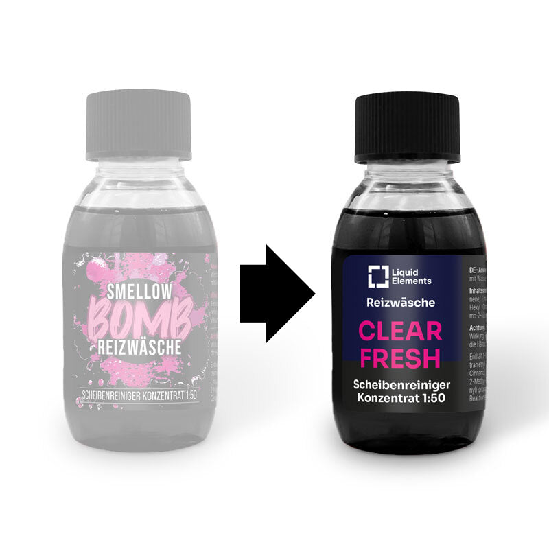 WISCHWASSERKONZENTRAT SMELLOW BOMB / CLEAR FRESH