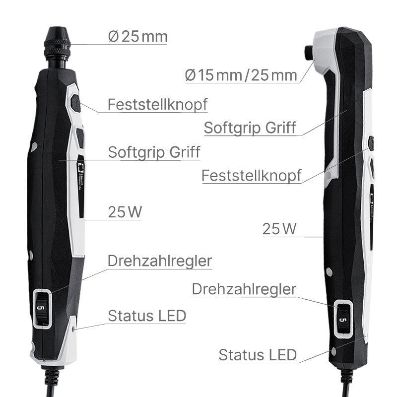 Mini Akku Poliermaschinen KIT "A800"