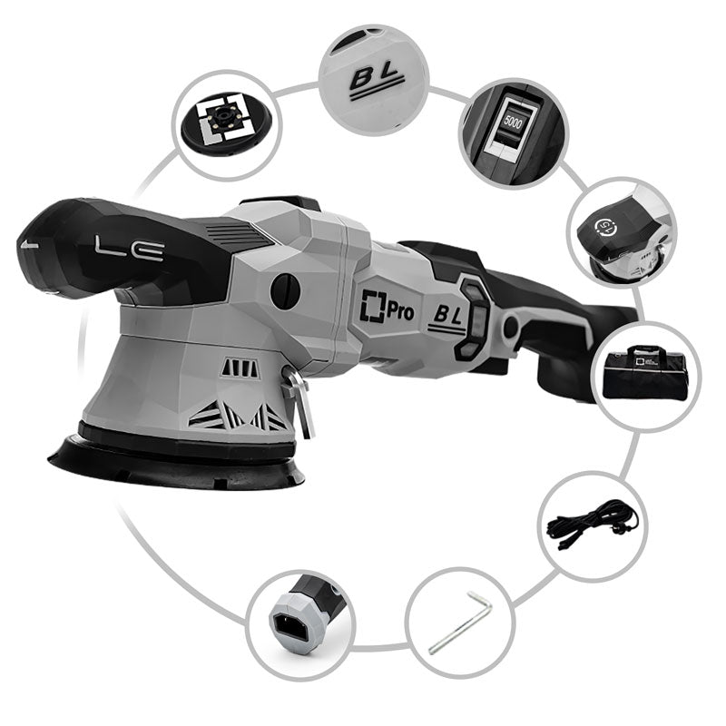 Poliermaschine "T4500 Pro" - 15mm Hub