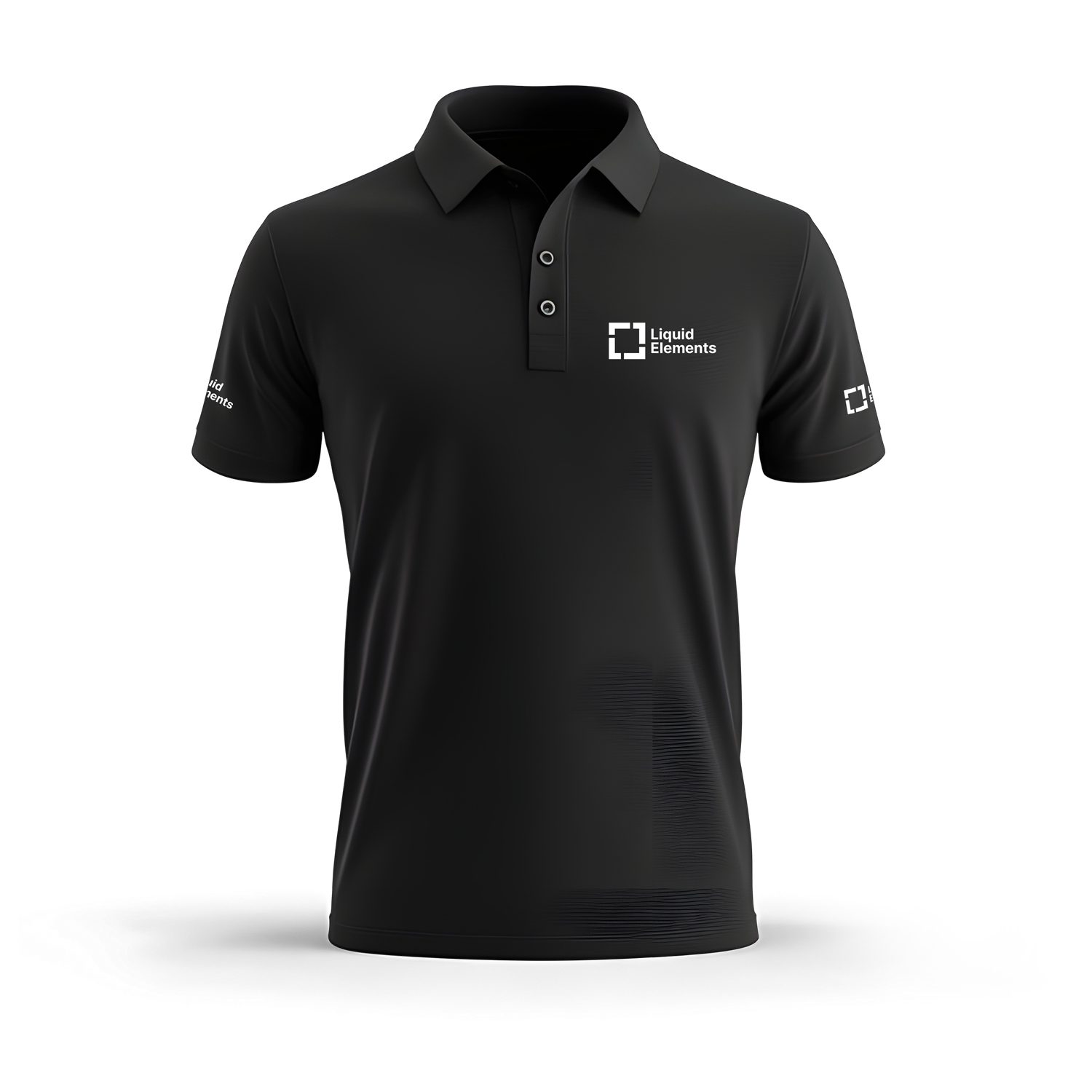 Polo-Shirt "LIQUID ELEMENTS"