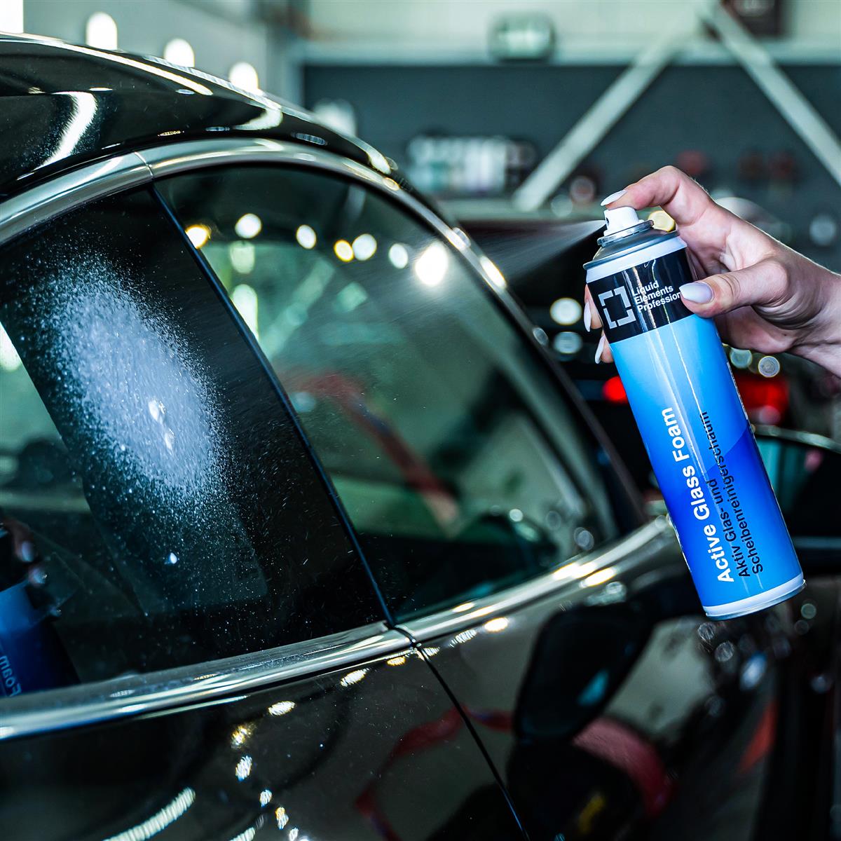 glass and window cleaning foam "Active Glass Foam"