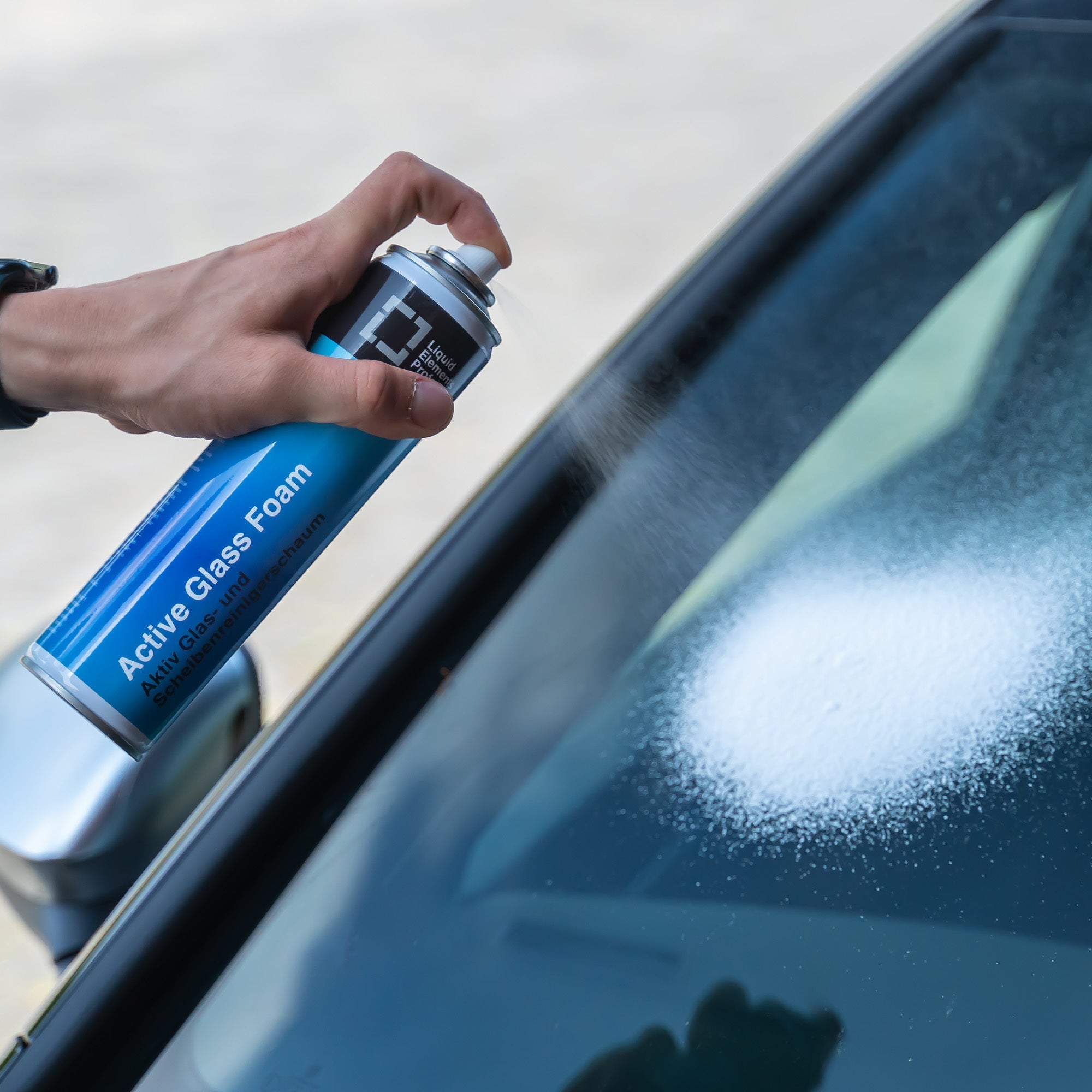 glass and window cleaning foam "Active Glass Foam"