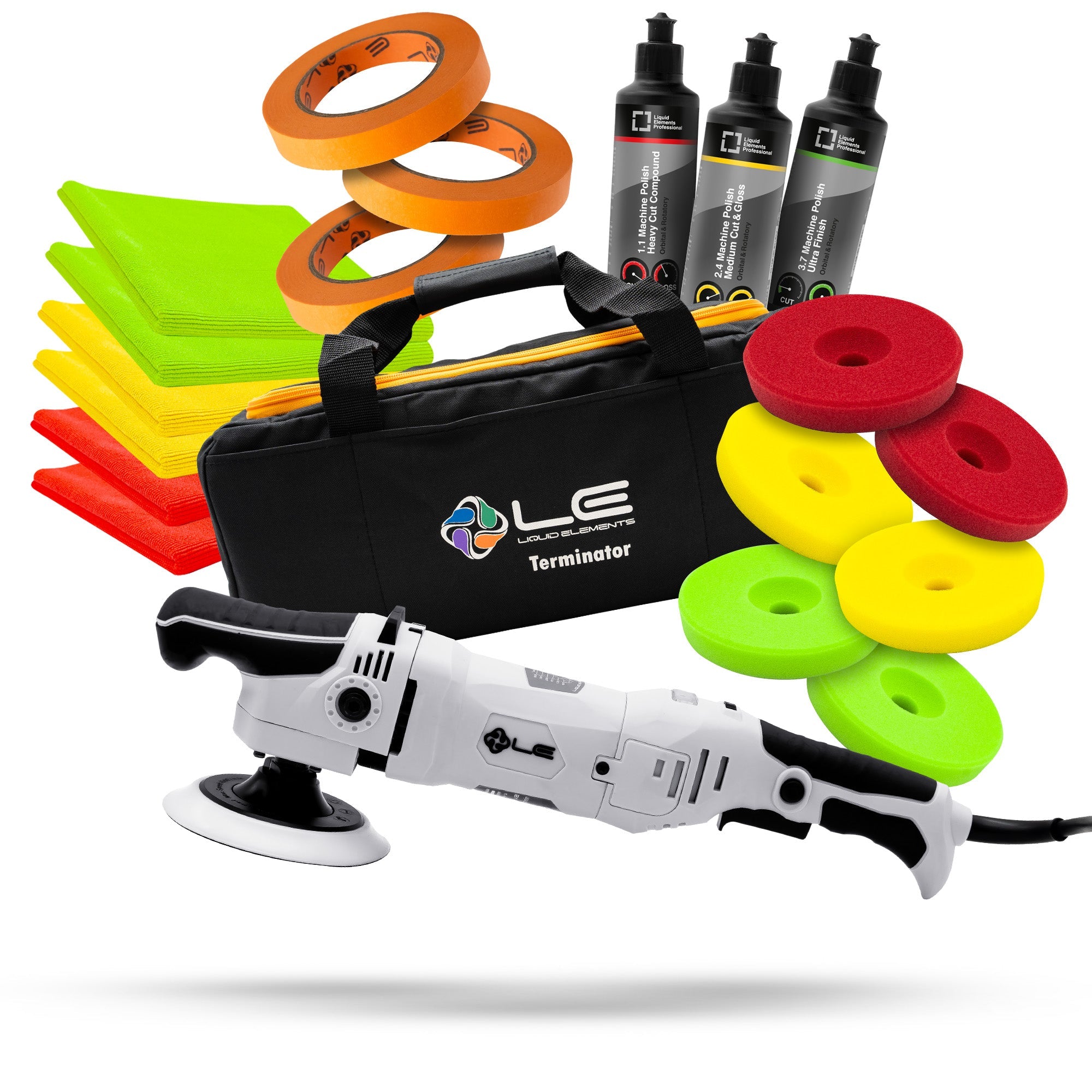 Poliermaschine "Terminator" - Set